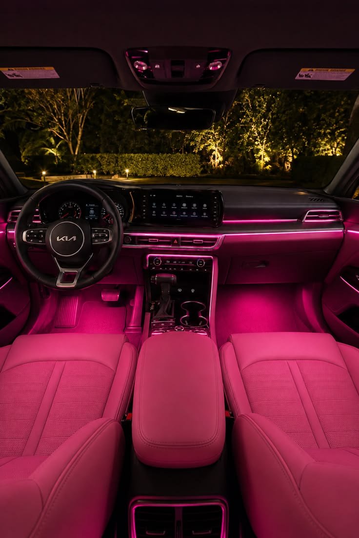 Kia K5 Pink Interior: Design, Features, Colors and Customization Guide