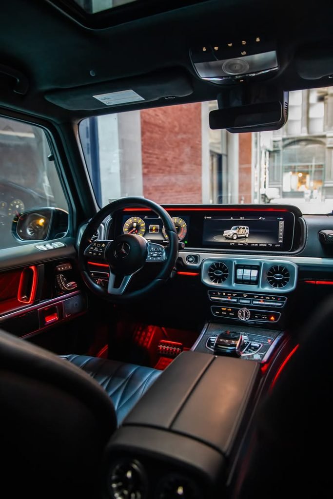 G wagon interior
